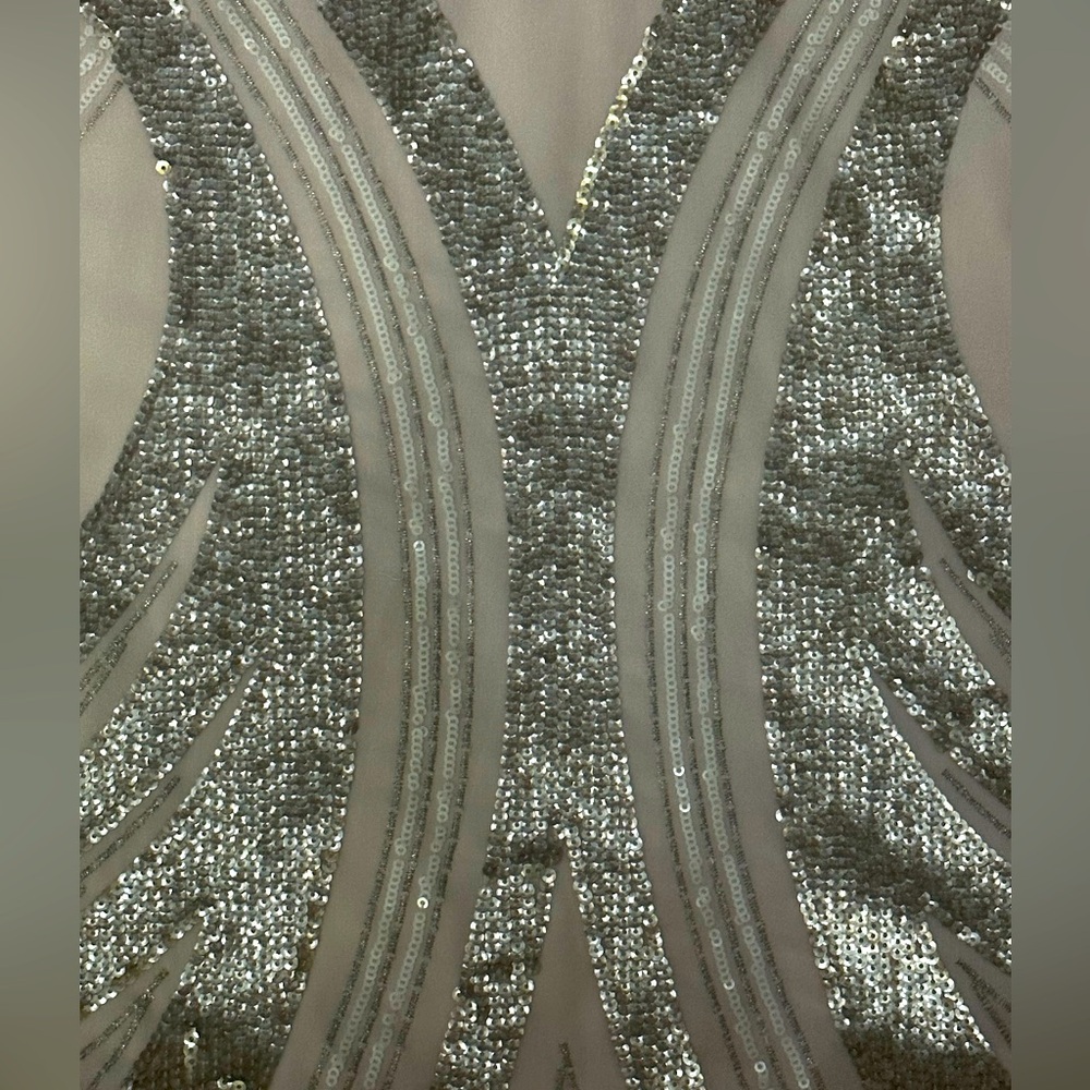 Express Ladies Tops Bundle size small Sequined Gray Pink Sleeveless Blouse - Picture 6 of 8